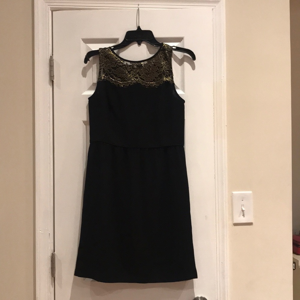 Ann Taylor Loft black dress